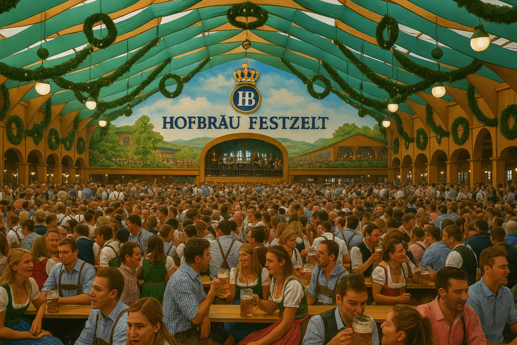 Hofbräu Festzelt Tischreservierung 2025
