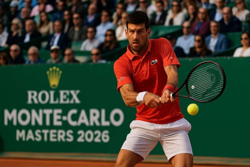 Spitzenspieler beim Rolex Monte Carlo Masters 2026