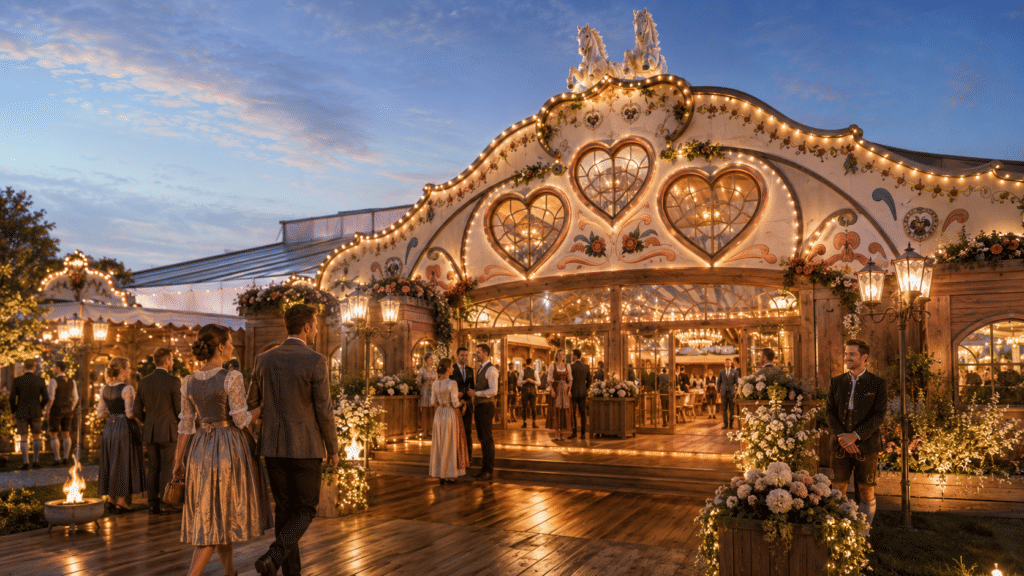 Marstall marquee table reservation